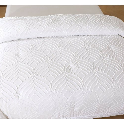 Mercer41 Hendrum White Bedspread Wayfair.co.uk
